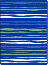 Joy Carpets Kid Essentials All Lined Up Seaglass